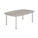Core Pole Leg Barrel Shaped Meeting Table